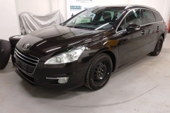 Peugeot 508 2.0 HDI 120kw 2012 black front